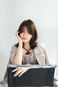 レイヤーカット/レイヤー/顔周り/ミディアム/ボブ/ショート