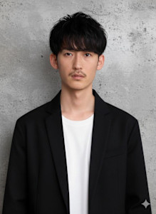 【モテ髪】無造作ニュアンスパーマで魅せる大人の黒髪マッシュ