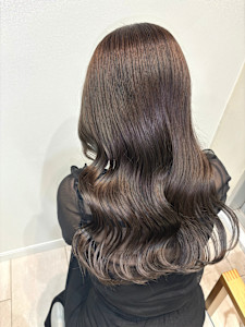 グレージュ/ダークグレー/ダークブラウン/暗髪/韓国ヘア