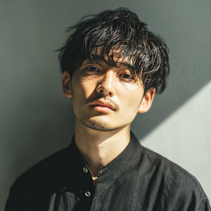 大人メンズパーマスタイル