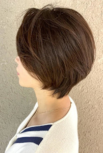 ニュアンス前髪ショート