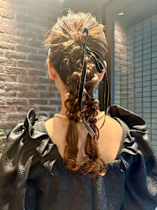 ツイン　編み下ろし