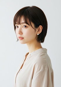 #磐田　ショートボブ！