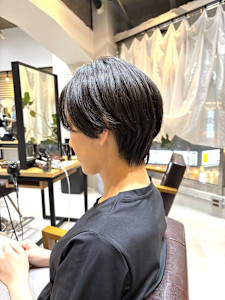 大人かっこいいハンサムショート