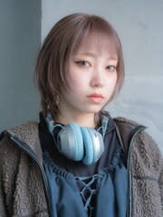 【ヒエダマサシ】ホワイトベージュウルフ　