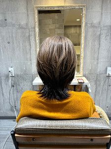 アンブレラカラー/ウルフスタイル