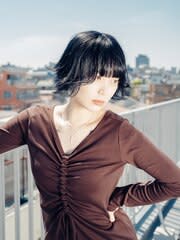 【MAAAAAC】ダークアッシュショートボブ