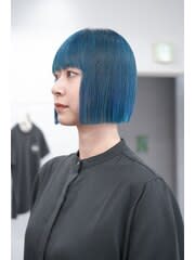 【MAAAAAC】ターコイズブルーボブ