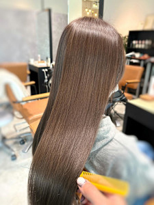 髪質改善カラー♪ 竹崎