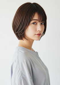 #磐田　大人ショートボブ！