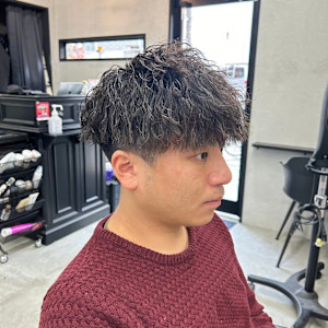 ツイストスパイラル/メンズパーマ西葛西メンズカットメンズ歓迎