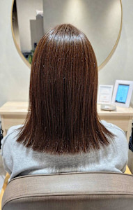 ツヤカラー+カット