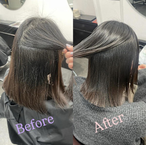 縮毛矯正/酸性ストレート/髪質改善トリートメント