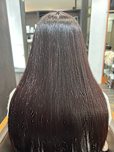 ピンクブラウンカラー