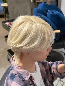 センターパート/ブリーチ/カラー/メンズカラー/メンズカット - grace by neo live 大倉山店掲載