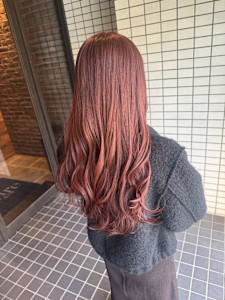 発色◎チェリーレッドカラー