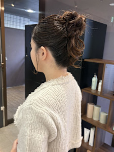 ミホ＊お呼ばれヘア