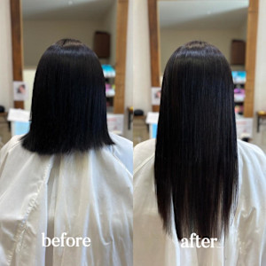 質感なじませリアル見えエクステ