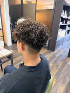 癖毛風ツイストスパイラルパーマ