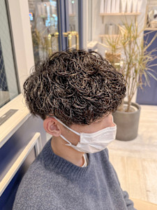 シャドウパーマ/ナチュラルマッシュ