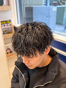 波巻きスパイラルパーマ