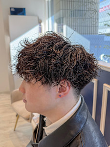 波巻きスパイラル/波巻きパーマ