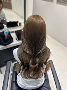 Mako チョコレートベージュ ブリーチなし ダブルカラー