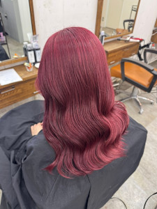 大人気ワインレッドカラー