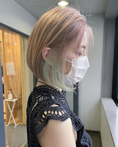 シャンパンベージュ/ミックスカラー/ミルクティーブラウン