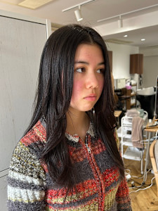 顔周りレイヤー/ロングレイヤー/髪質改善トリートメント - HaKU maison髪質改善/ハイライト/ショートボブ/パーマ【ハクメゾン】掲載