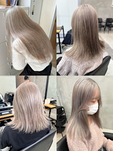 ホワイトベージュ　(2bleach)