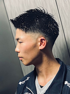 ミドルスキンフェード