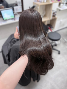 透明感たっぷりナチュラルグレージュ