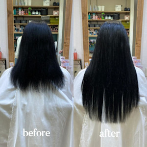 質感なじませリアル見えエクステ