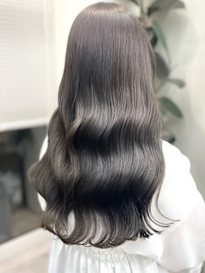 30代40代髪質改善◎レイヤーカット×グレージュ/小顔効果