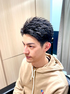 アップバングショート