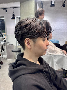 miu&宇都宮良太　メンズニュアンスパーマ