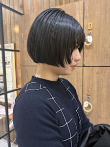 【黒田】ミニボブ/顔まわりレイヤー