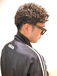 【morio成増/宇佐美】刈り上げ×強めパーマ