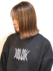 【morio成増/宇佐美】こなれ切りっぱなしボブスタイル