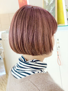 ツヤ髪ミニボブ