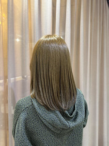 似合わせカット/ダークアッシュ/大人ガーリー