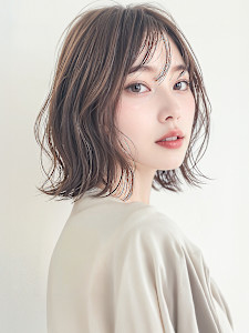 くびれカールハイライトモテ髪ウェットヘアp1　シャドールーツ