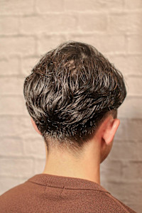 ツーブロ　ニュアンスパーマ