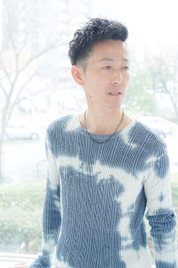 すっきりツーブロック×アッシュブラック×30代/40代