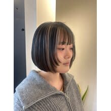お客様スタイル【20代30代40代/ボブ/イルミナカラー】