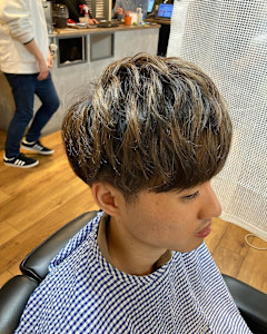 メッシュ×ニュアンスパーマ×ニュアンスデザイン