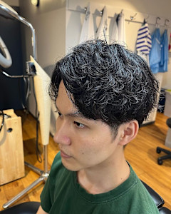 襟足スッキリ！マッシュパーマ