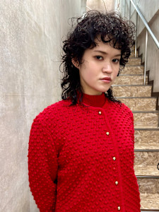 ミディアムレイヤーパーマ