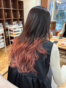 グラデーションカラー/デザインカラー/ピンクカラー